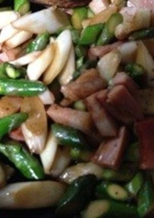 アスパラベーコンのバターソテー-レシピのメイン写真
