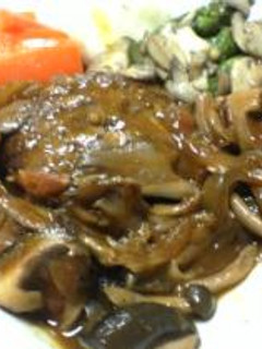 ◎きのこの煮込みハンバーグ◎~一工夫のおかず~-レシピのメイン写真