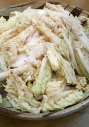 白菜の韓国風和え物-レシピのメイン写真