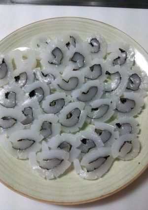 アオリイカの海苔巻きお造り-レシピのメイン写真