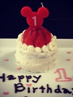 離乳食 1歳バースデーケーキ♩♩-レシピのメイン写真