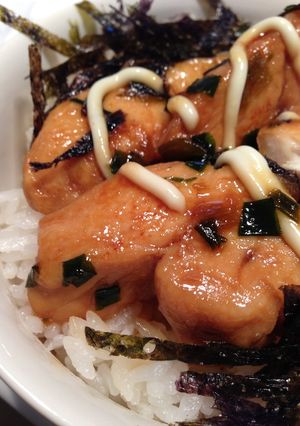 鶏の照り焼き丼-レシピのメイン写真