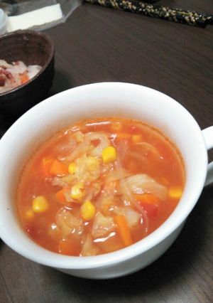 夏！トマト!素材で勝負♡ヘルシー♡スープ-レシピのメイン写真