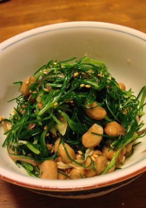 おかひじき納豆和え-レシピのメイン写真