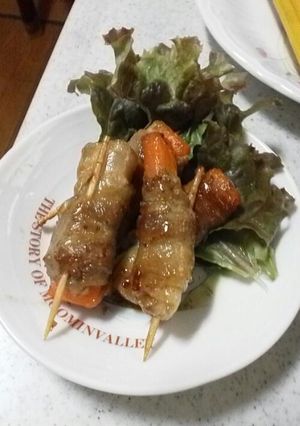 超簡単お弁当のおかす（人参）-レシピのメイン写真
