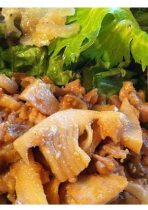豚肉と筍の金山時味噌炒め-レシピのメイン写真