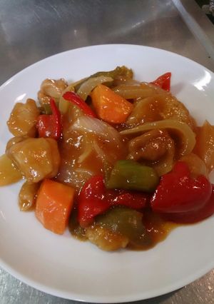 野菜たっぷり酢鶏(＾ω＾)-レシピのメイン写真