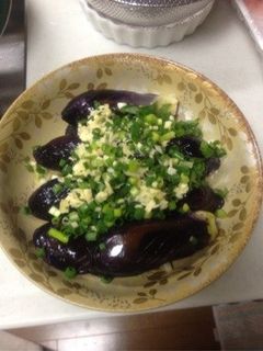 揚げナスのたっぷり薬味ソースかけ-レシピのメイン写真