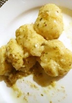 クルミ最高!自家製ジェノベーゼニョッキ-レシピのメイン写真