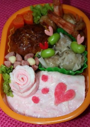 お弁当に♥可愛いピンクの薄焼き卵-レシピのメイン写真