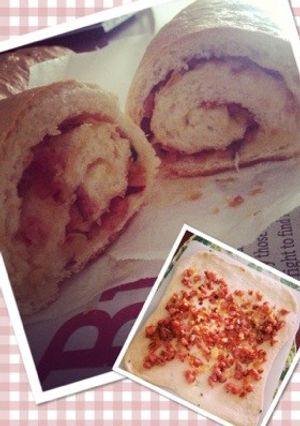 ベーグル ソーセージパン♫-レシピのメイン写真