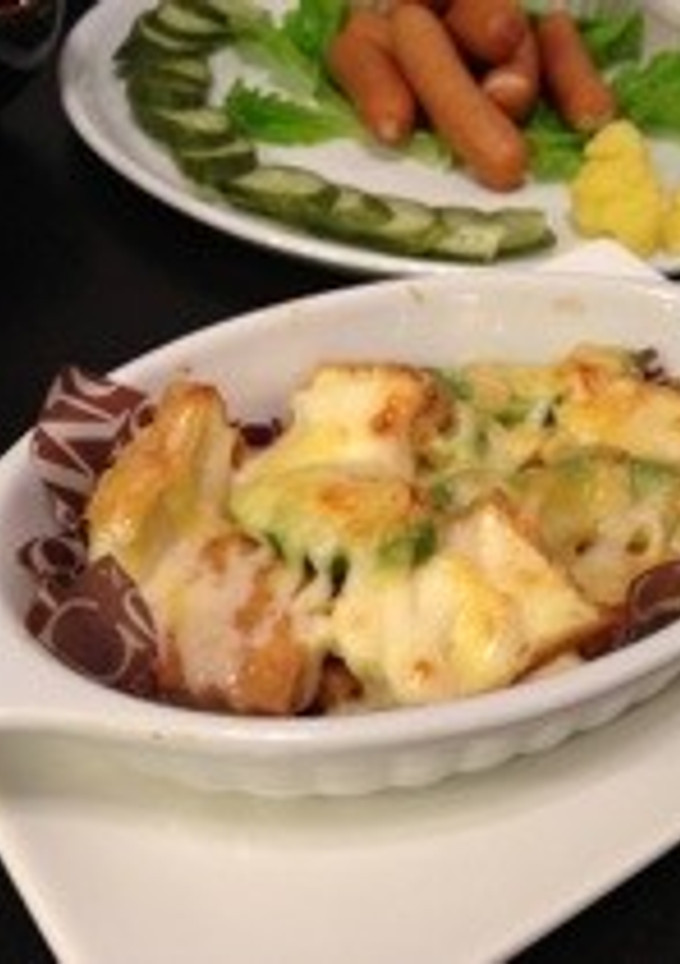 厚揚げとアボカドのチーズ焼き-レシピのメイン写真