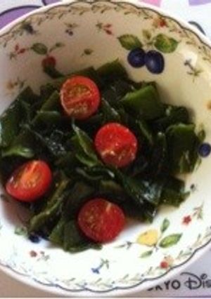 わかめとミニトマトのフレッシュサラダ-レシピのメイン写真