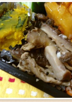 お弁当に♪きのこのニンニクバター炒め-レシピのメイン写真