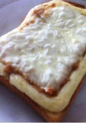 簡単！朝食に！ネバトロ納豆チーズトースト-レシピのメイン写真