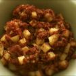 フィリピン風コンビーフじゃがいも炒め