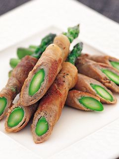 アスパラの豚肉巻き炒め-レシピのメイン写真
