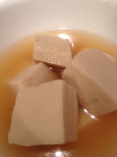シンプルだけど美味しい高野豆腐の煮物-レシピのメイン写真