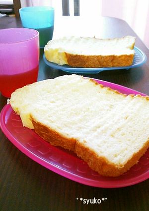 【HB】ふんわリッチな♡米粉入り食パン-レシピのメイン写真