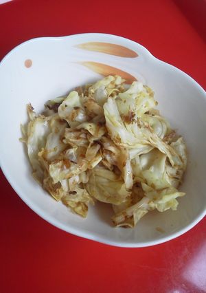 チンだけ〜キャベツのおかかポン酢-レシピのメイン写真