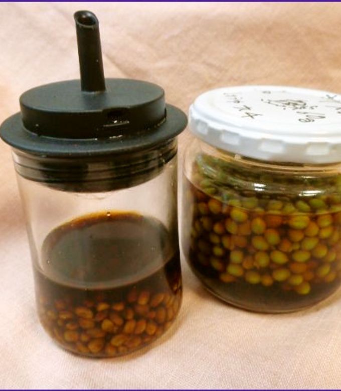 硬くなった山椒の実の活用—香りしょうゆ-レシピのメイン写真
