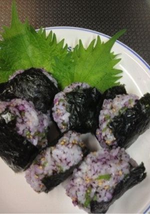 さっぱりおにぎり‼-レシピのメイン写真