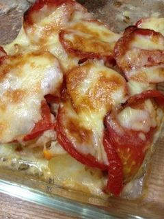 新じゃがと完熟トマトのチーズ焼き-レシピのメイン写真