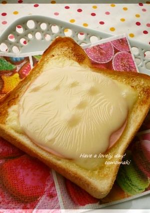 ♡マヨハムチートースト♡-レシピのメイン写真