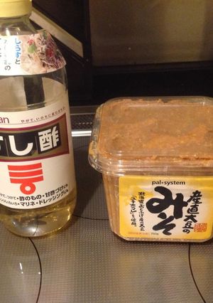 酢味噌は寿司酢で。-レシピのメイン写真