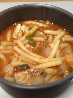 簡単ミネストローネ魚介風スープ(^^)/-レシピのメイン写真