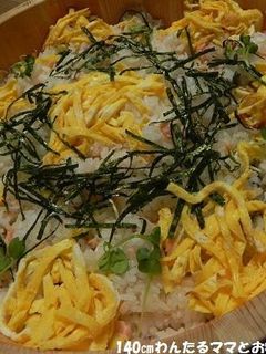 しらすと鮭のちらし寿司-レシピのメイン写真