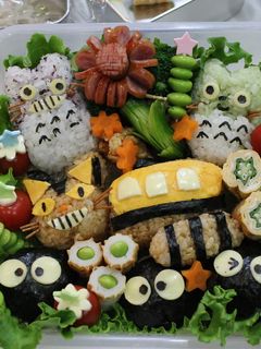 トトロキャラ弁-レシピのメイン写真
