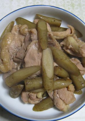 肉ごぼう（鶏もも肉篇）-レシピのメイン写真