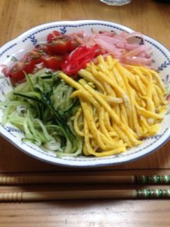 冷やし中華風そうめん-レシピのメイン写真
