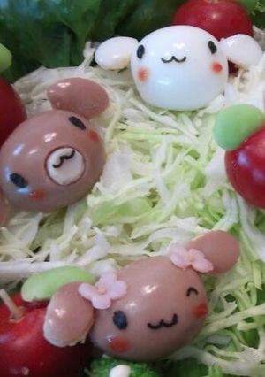 シナモロール　♡モカ♡　キャラ弁-レシピのメイン写真