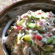 混ぜるだけ!とろろのような豆腐丼♪