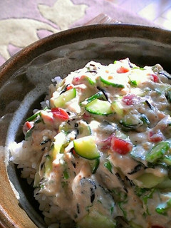 混ぜるだけ!とろろのような豆腐丼♪-レシピのメイン写真