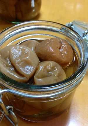 秘密の白梅（梅干し）-レシピのメイン写真