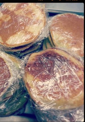 豆腐でふわふわパンケーキ♬-レシピのメイン写真