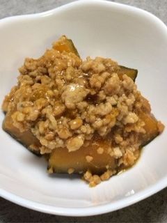 ☆簡単・節約☆かぼちゃの鳥そぼろ煮☆-レシピのメイン写真