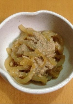 北海道の味‼つきこんにゃくのたらこ和え-レシピのメイン写真