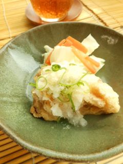 鶏からあげおろしぽん酢かけ-レシピのメイン写真