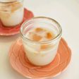 離乳食後期☆桃ミルクゼリー