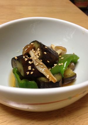 美味☆なすとピーマンの焼きびたし-レシピのメイン写真