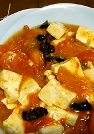 トマトと豆腐の炒め　（蕃茄焼豆腐）-レシピのメイン写真