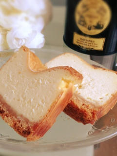 超簡単☆ミキサーでパウンド型チーズケーキ-レシピのメイン写真