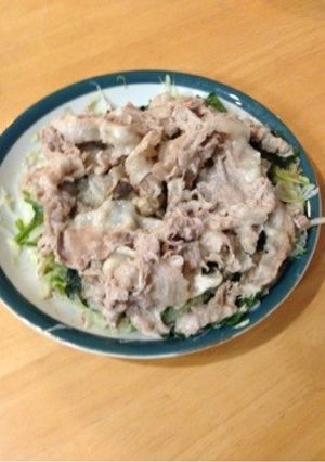 レンジで冷しゃぶ！-レシピのメイン写真