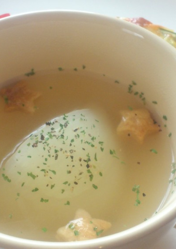 簡単☆まるごと玉ねぎのスープ♪-レシピのメイン写真