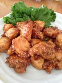 鶏むね肉が旨〜い♡甘辛チキン-レシピのメイン写真