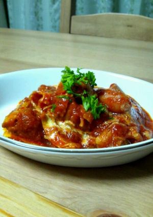 ♪簡単チキントマト煮♪-レシピのメイン写真